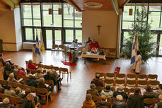 2. Weihnachtstag Heilige Messe im Haus des Gastes (Foto: Karl-Franz Thiede)